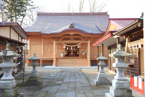 Senshu Park / ศาลเจ้า Akita Hachiman
